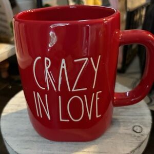 Rae Dunn Red 'Crazy In Love' Mug
